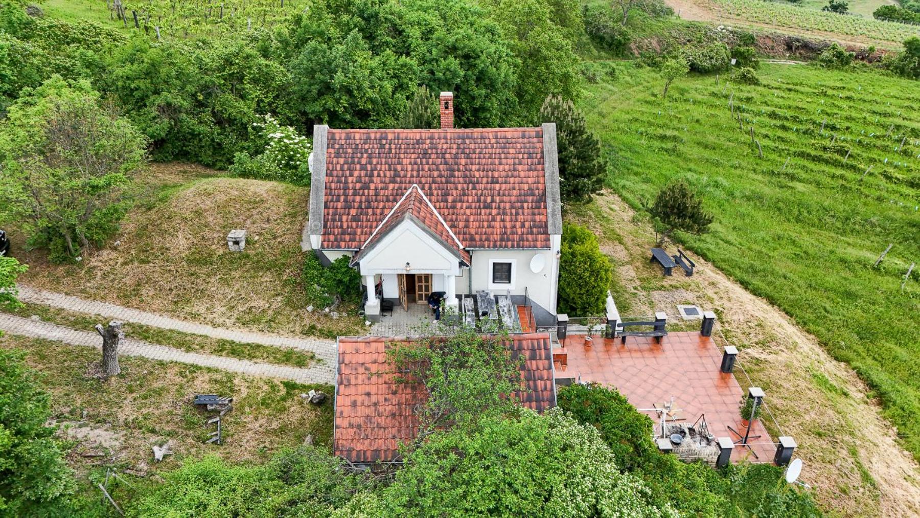 Borospince Vendégház Pécsely Exterior foto